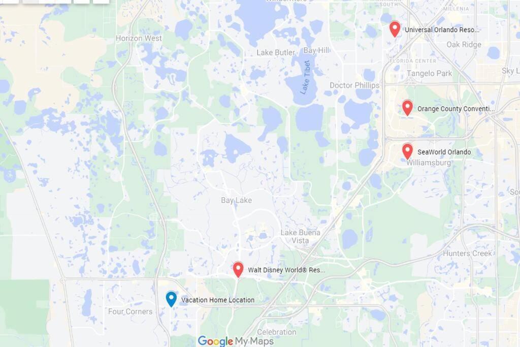The Marvel Mansion 5Br Pool Home Near Disney World Orlando Buitenkant foto