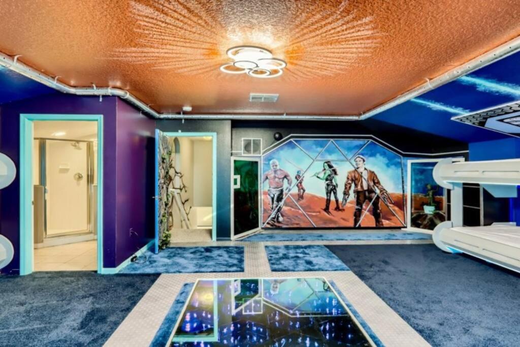 The Marvel Mansion 5Br Pool Home Near Disney World Orlando Buitenkant foto
